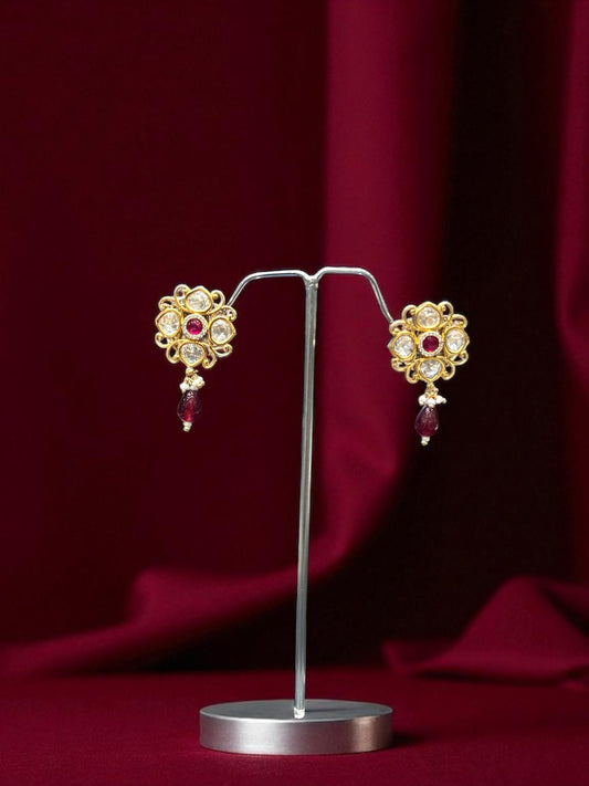 MOSSONITE KUNDAN SET #128