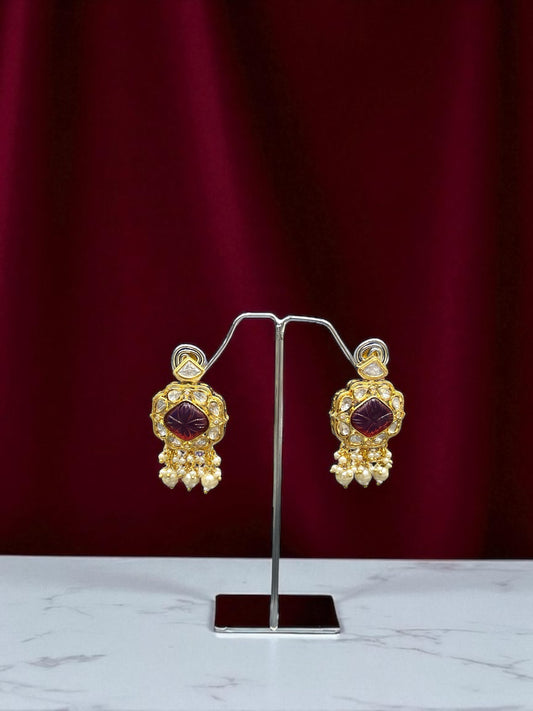 MOSSONITE KUNDAN SET #110