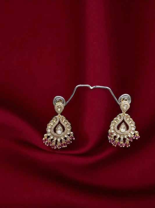 MOSSONITE KUNDAN SET #107