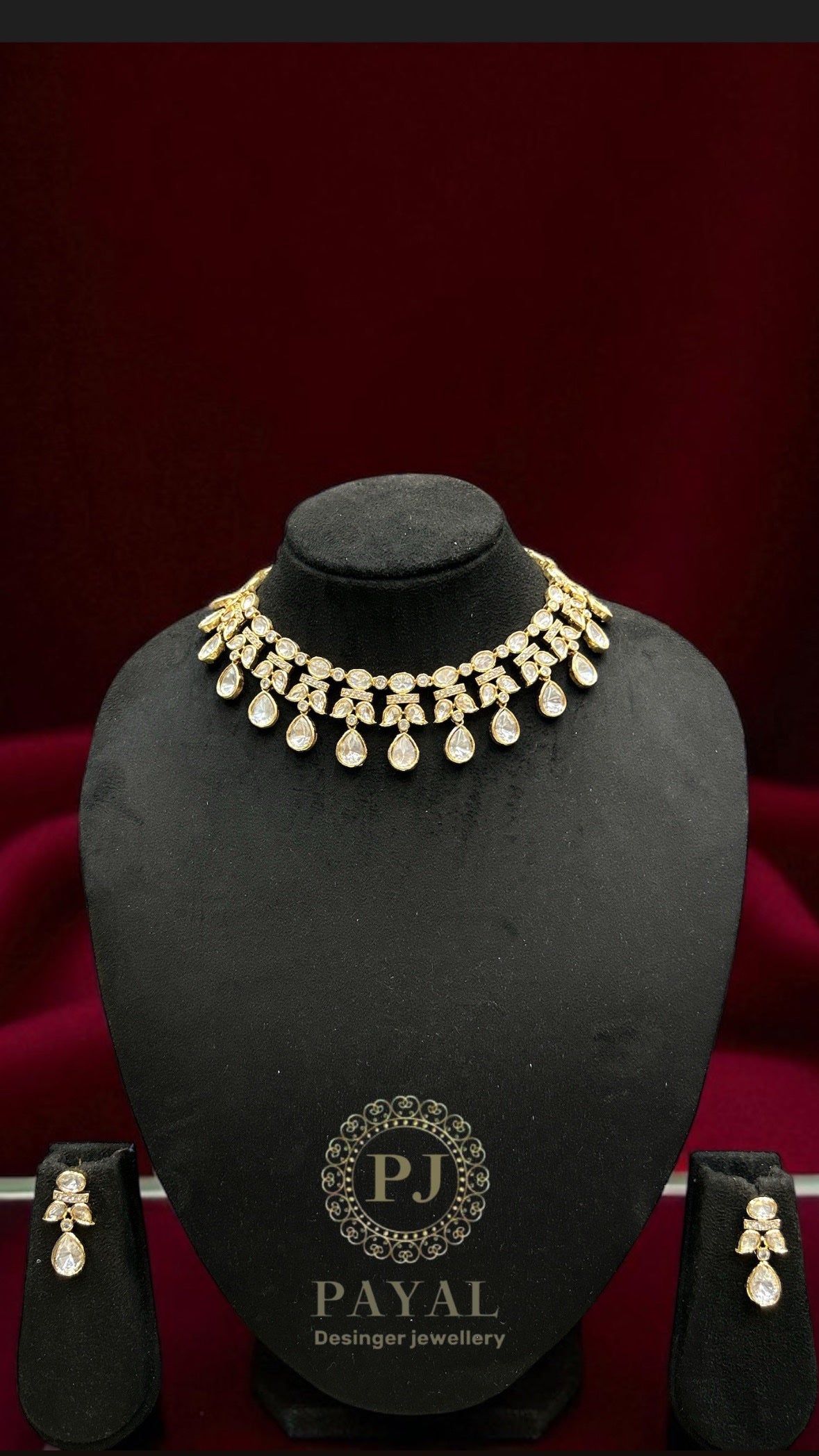 MOSSONITE KUNDAN SET #109