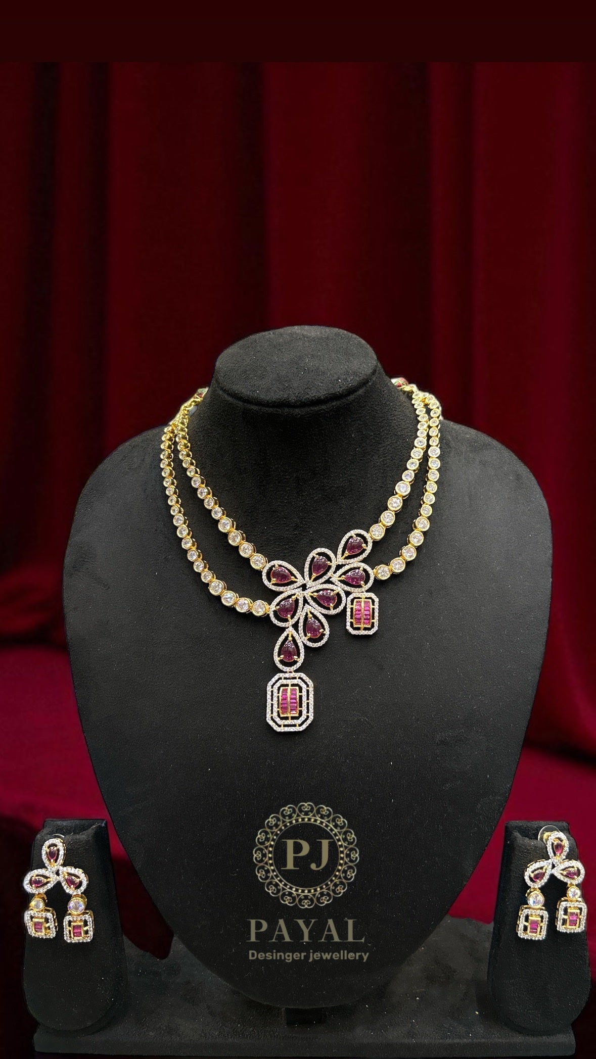 MOSSONITE KUNDAN SET #127