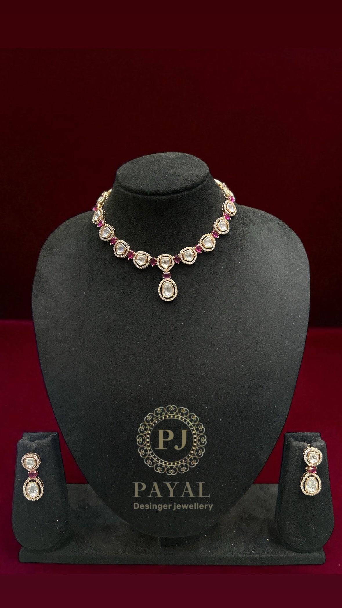MOSSONITE KUNDAN SET #103