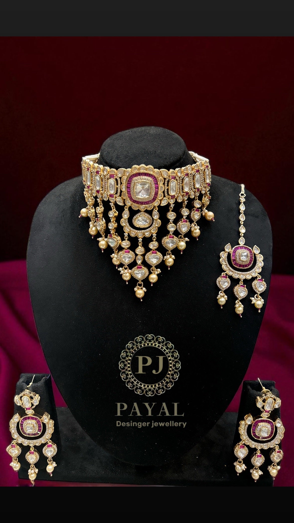 MOSSONITE KUNDAN SET #101