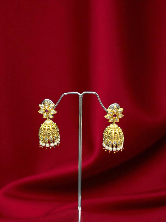 MOSSONITE KUNDAN SET #126