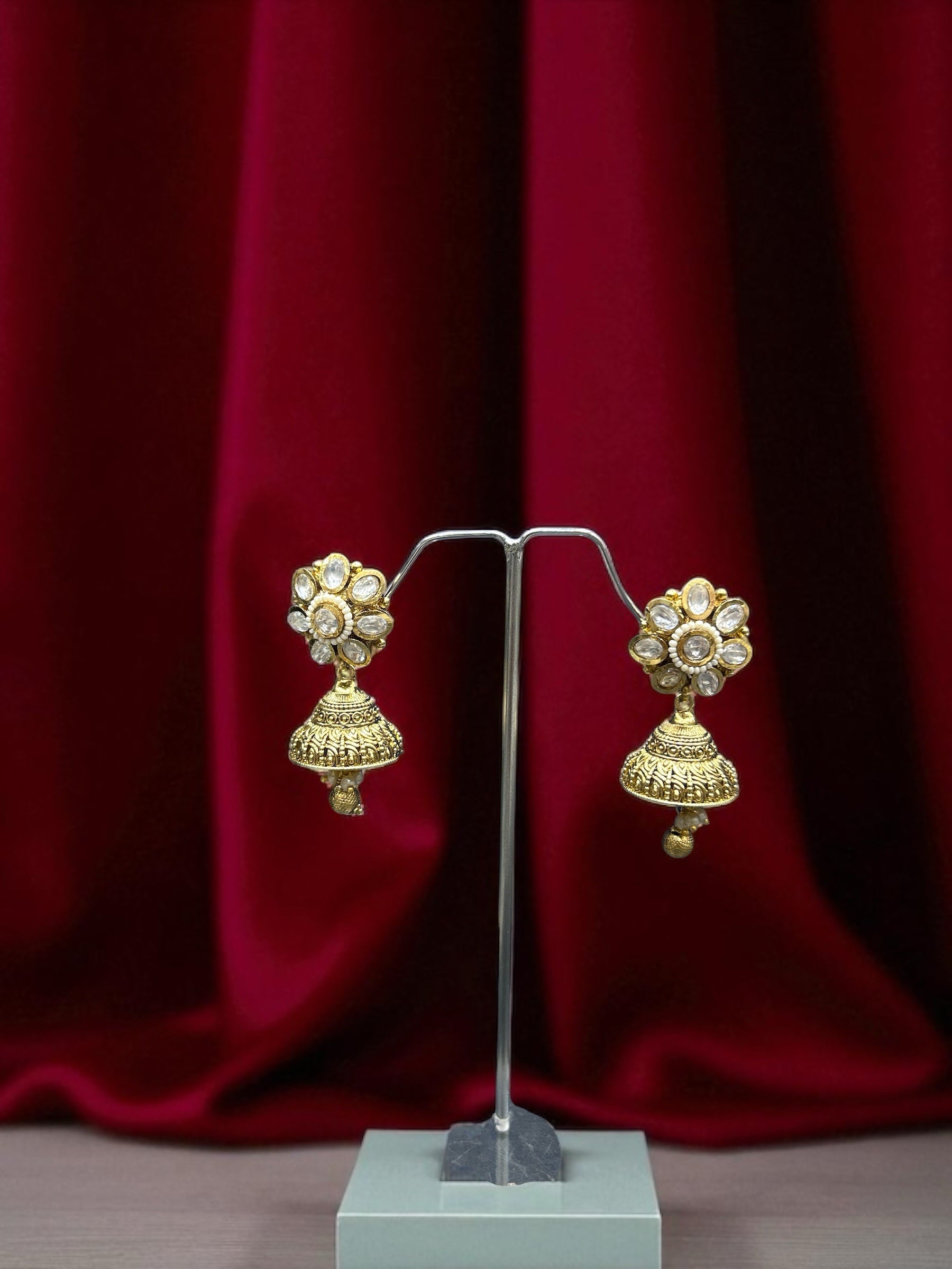 MOSSONITE KUNDAN SET #114