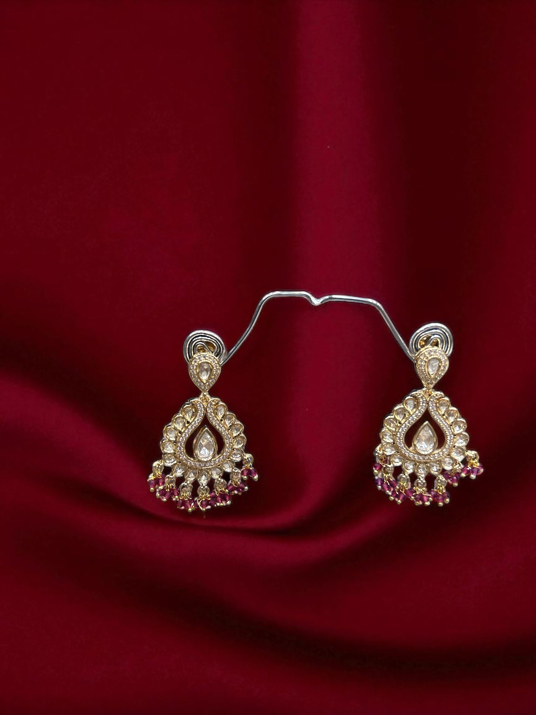 MOSSONITE KUNDAN SET #107
