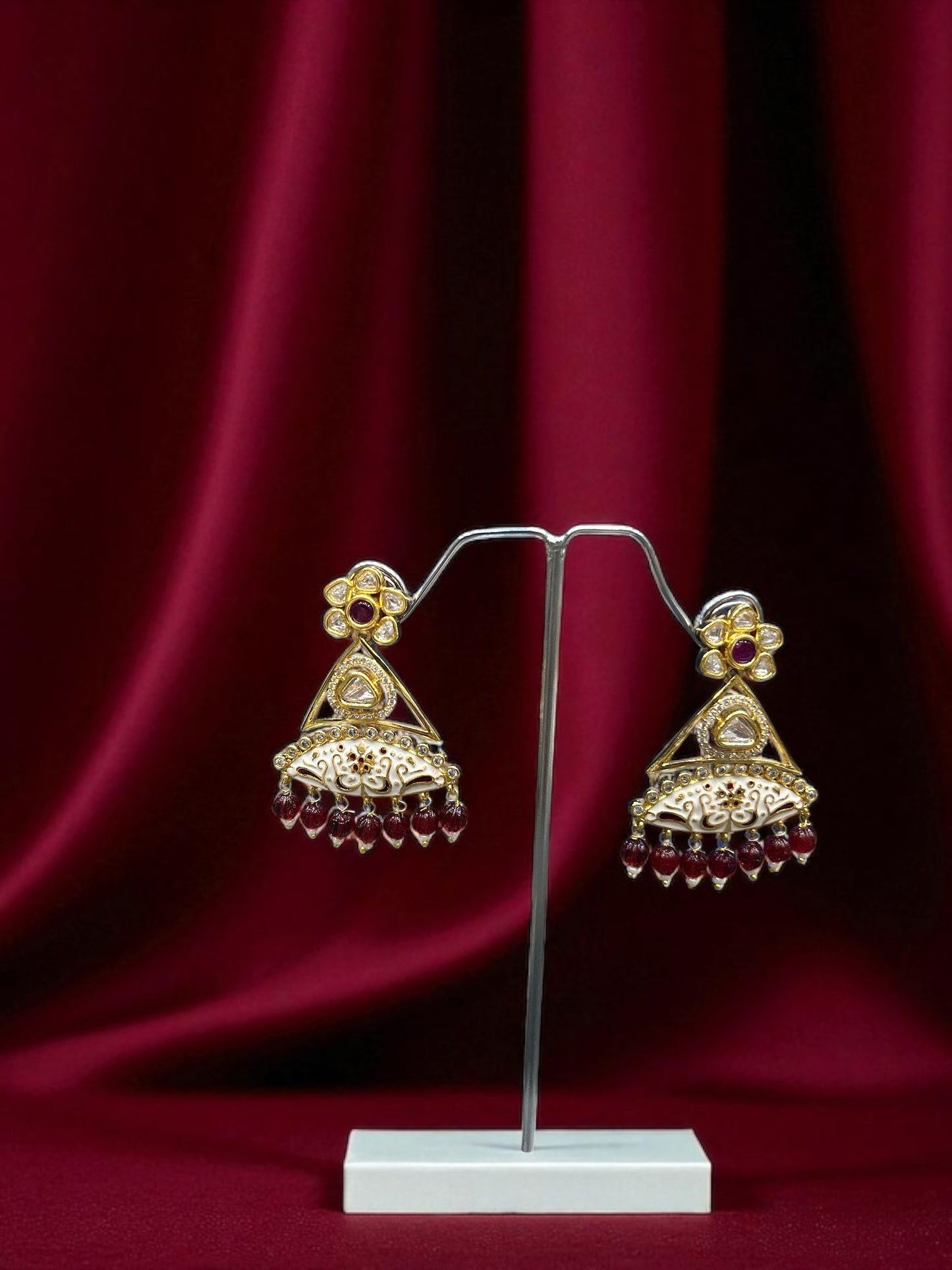 MOSSONITE KUNDAN SET #105