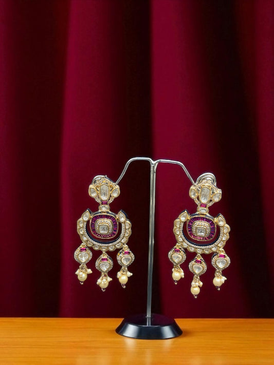 MOSSONITE KUNDAN SET #101