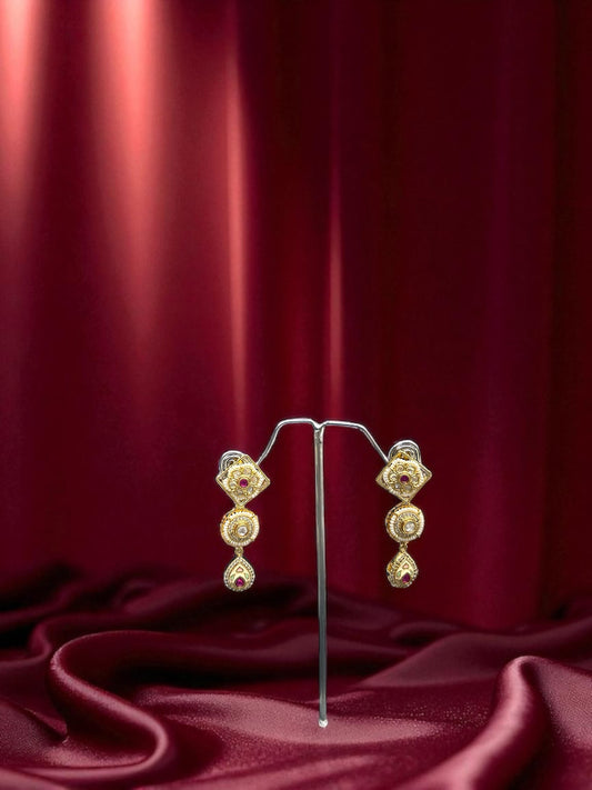 MOSSONITE KUNDAN SET #108