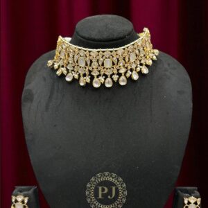 MOSSONITE KUNDAN SET #117