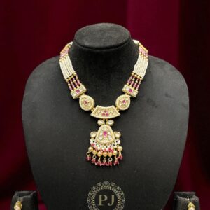 MOSSONITE KUNDAN SET #125