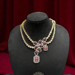 MOSSONITE KUNDAN SET #127