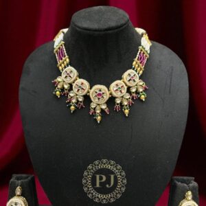 MOSSONITE KUNDAN SET #119