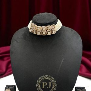 MOSSONITE KUNDAN SET #113