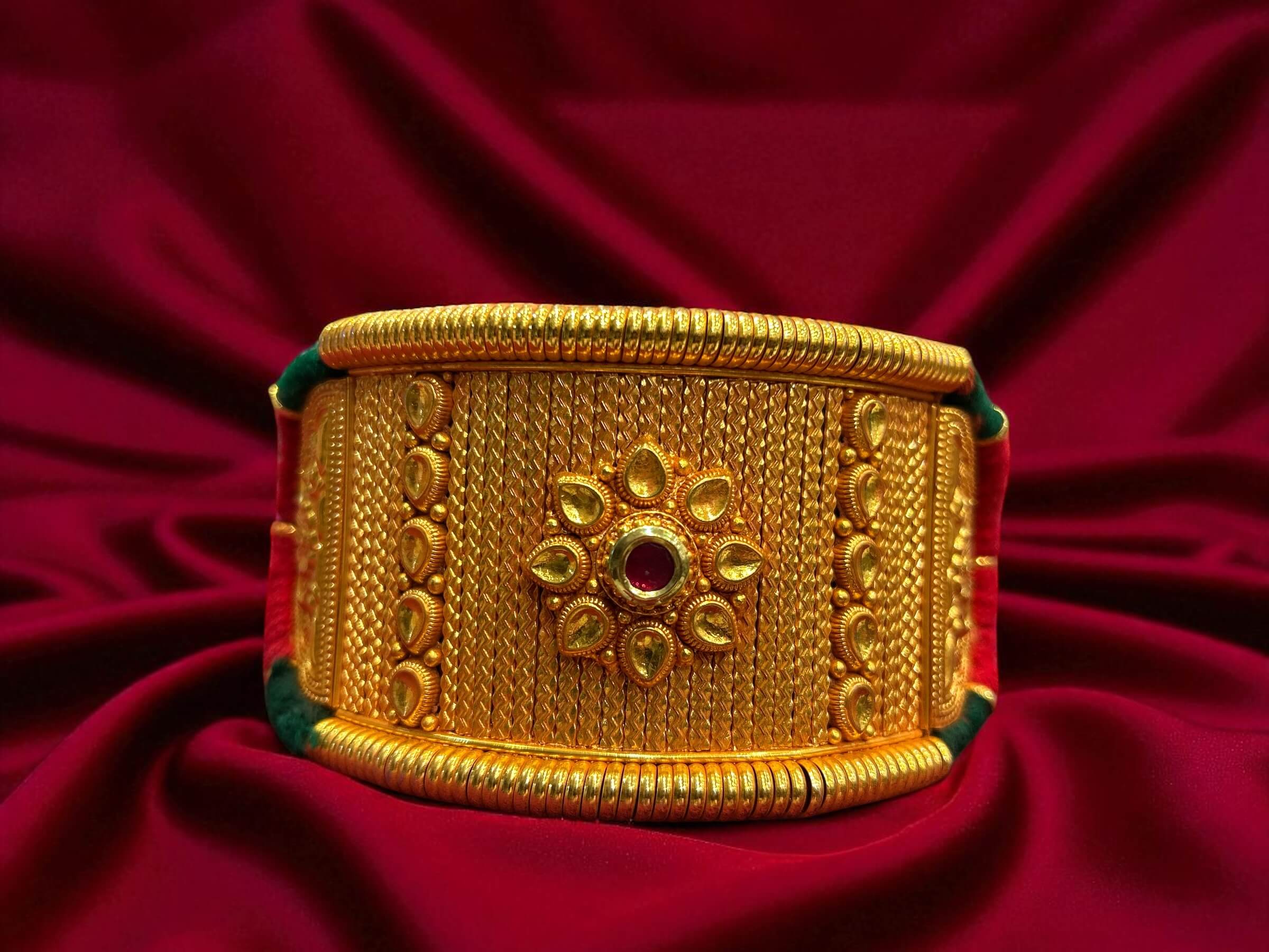 Tussi Bajuband#8101 Rajputi Jewellery Online