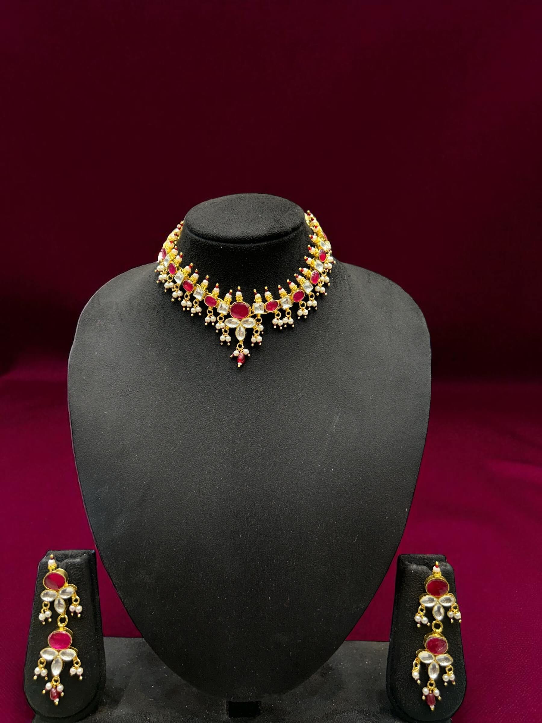 Pachi kundan Set#332
